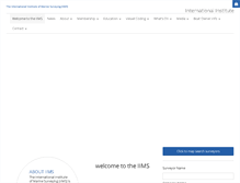 Tablet Screenshot of iims.org.uk